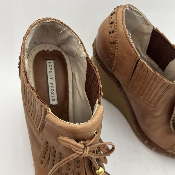 Lovely People SZ 7 Women’s Wedge Bohemian Wedges - Picture 5 of 7